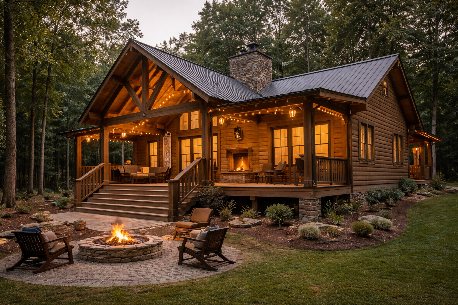 Custom home or cabin construction by Dev Group TN