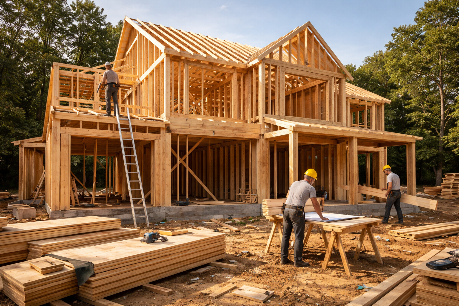 General contracting and framing work by Dev Group TN